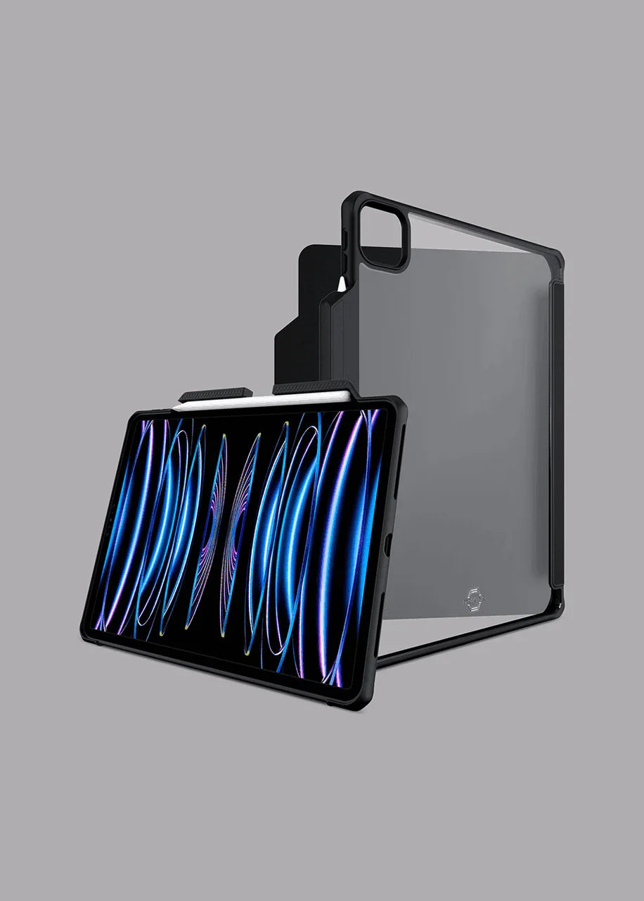 Itskins Hybrid Solid Folio Case iPad Pro 11 (1st, 2nd, 3rd & 4th Gen.) - Black - Tashqila Itskins Hybrid Solid Folio Case iPad Pro 11 (1st, 2nd, 3rd & 4th Gen.) - Black - Tashqila